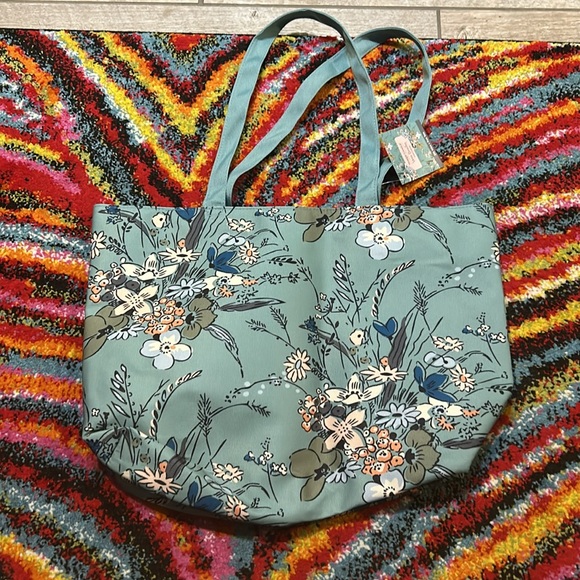 Yankee Candle Vera Bradley Spring Fragrance Tote NWT - Picture 4 of 5
